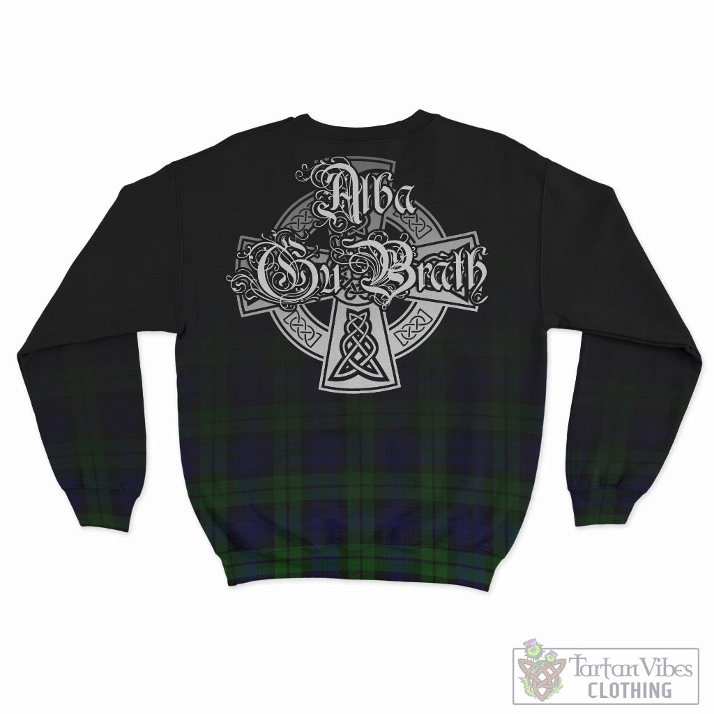 Tartan Vibes Clothing Bannatyne Tartan Sweatshirt Featuring Alba Gu Brath Family Crest Celtic Inspired