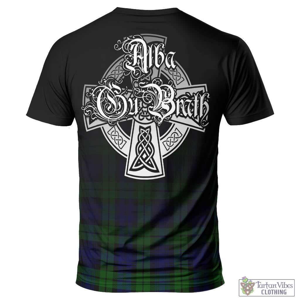 Tartan Vibes Clothing Bannatyne Tartan T-Shirt Featuring Alba Gu Brath Family Crest Celtic Inspired