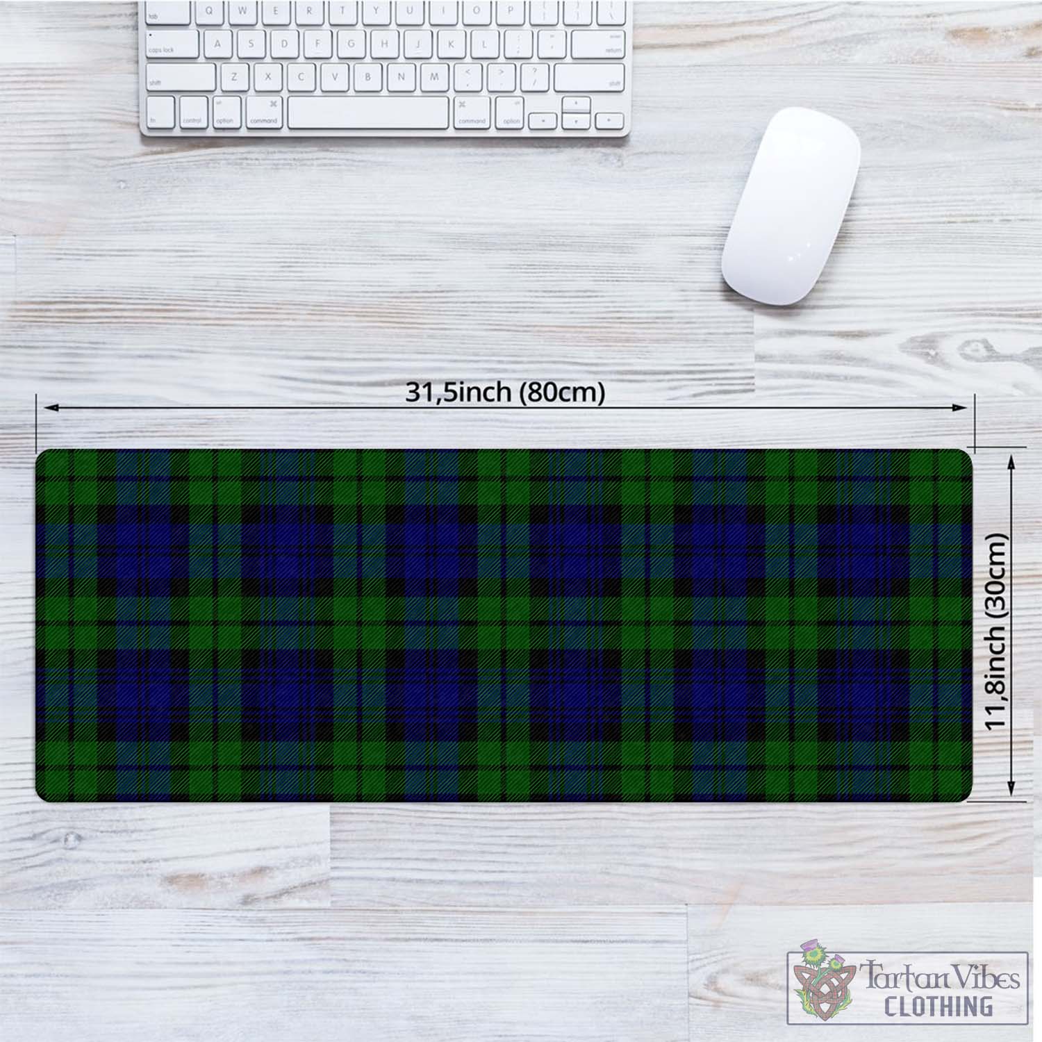 Tartan Vibes Clothing Bannatyne Tartan Mouse Pad