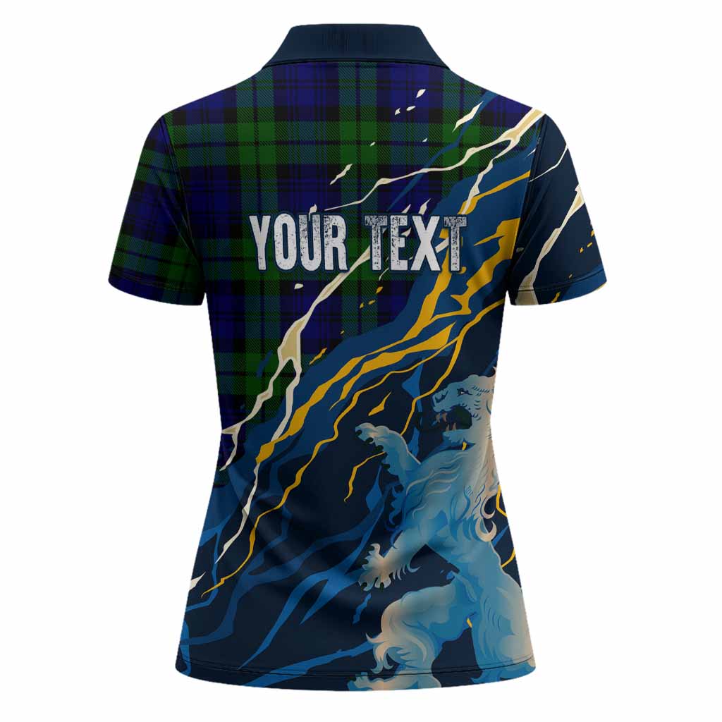 Bannatyne Scotland Tartan Women Polo Shirt WC2026 Football - We'll Be Coming
