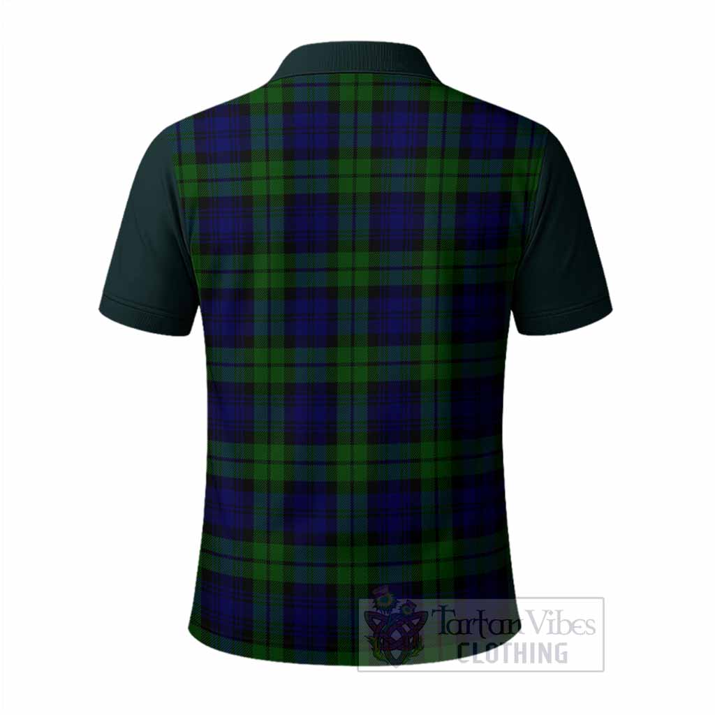Bannatyne Tartan Accent Polo Shirt with Family Crest