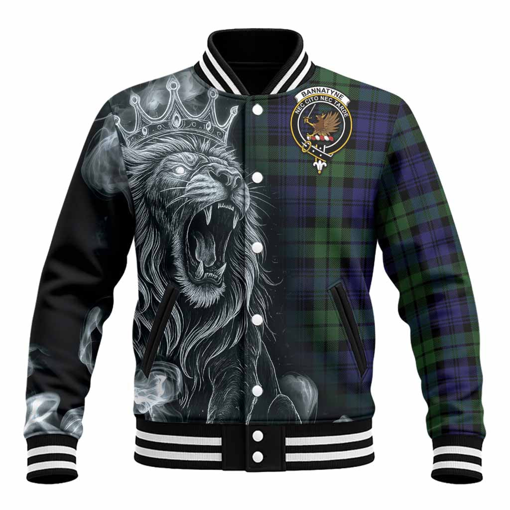 Bannatyne Tartan Baseball Jacket Roaring Lion Heritage