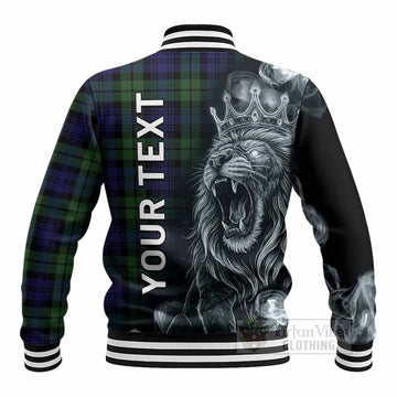 Bannatyne Tartan Baseball Jacket Roaring Lion Heritage