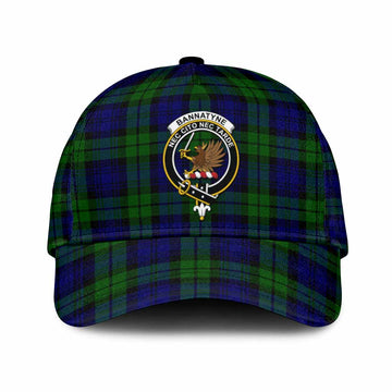 Bannatyne Tartan Classic Cap with Family Crest