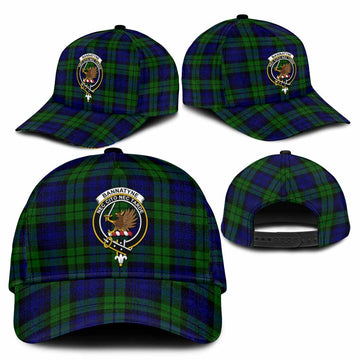 Bannatyne Tartan Classic Cap with Family Crest