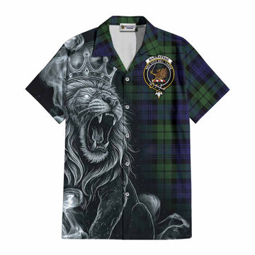 Bannatyne Tartan Cotton Hawaiian Shirt Roaring Lion Heritage