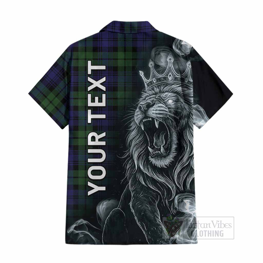 Bannatyne Tartan Cotton Hawaiian Shirt Roaring Lion Heritage