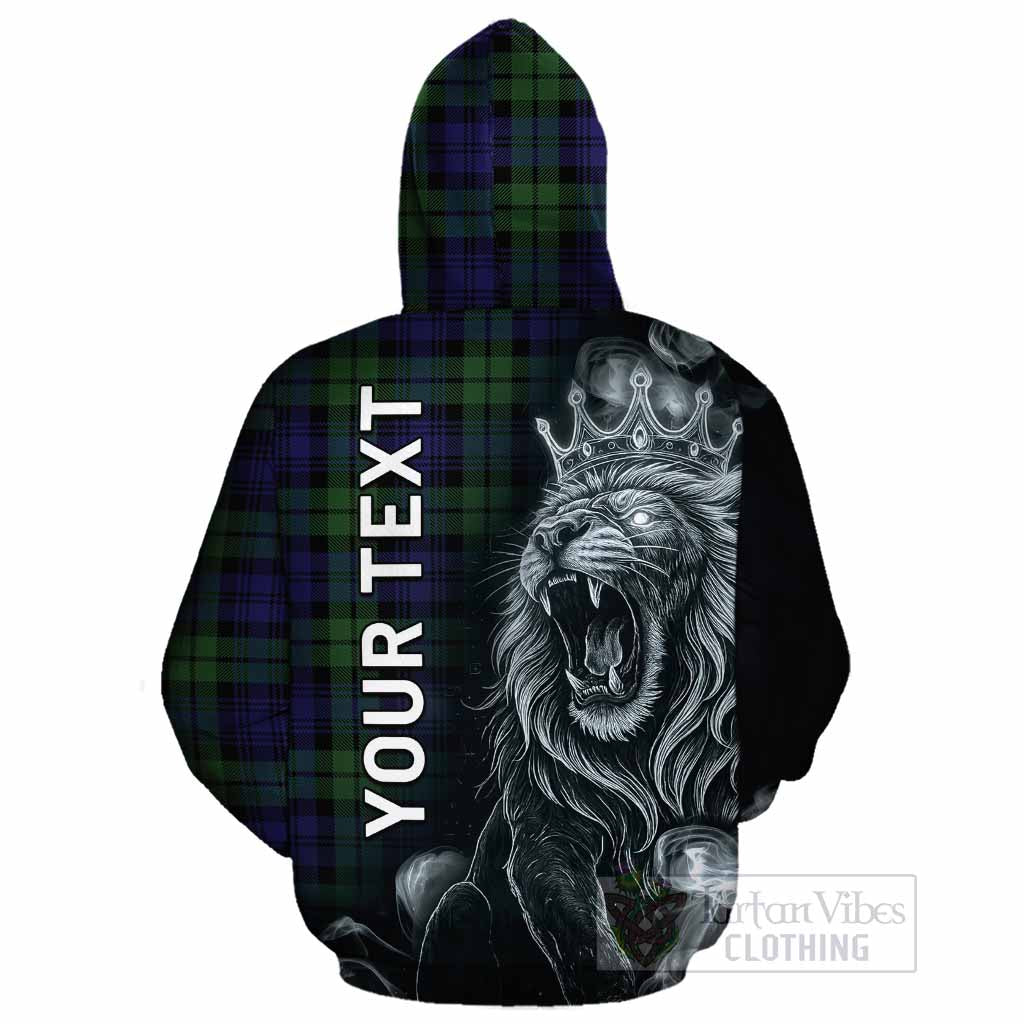 Bannatyne Tartan Cotton Hoodie Roaring Lion Heritage