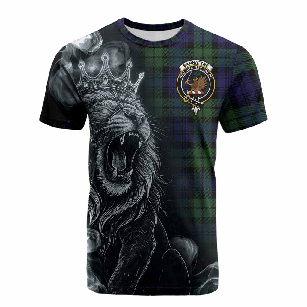 Bannatyne Tartan Cotton T-shirt Roaring Lion Heritage