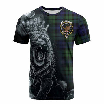 Bannatyne Tartan Cotton T-shirt Roaring Lion Heritage