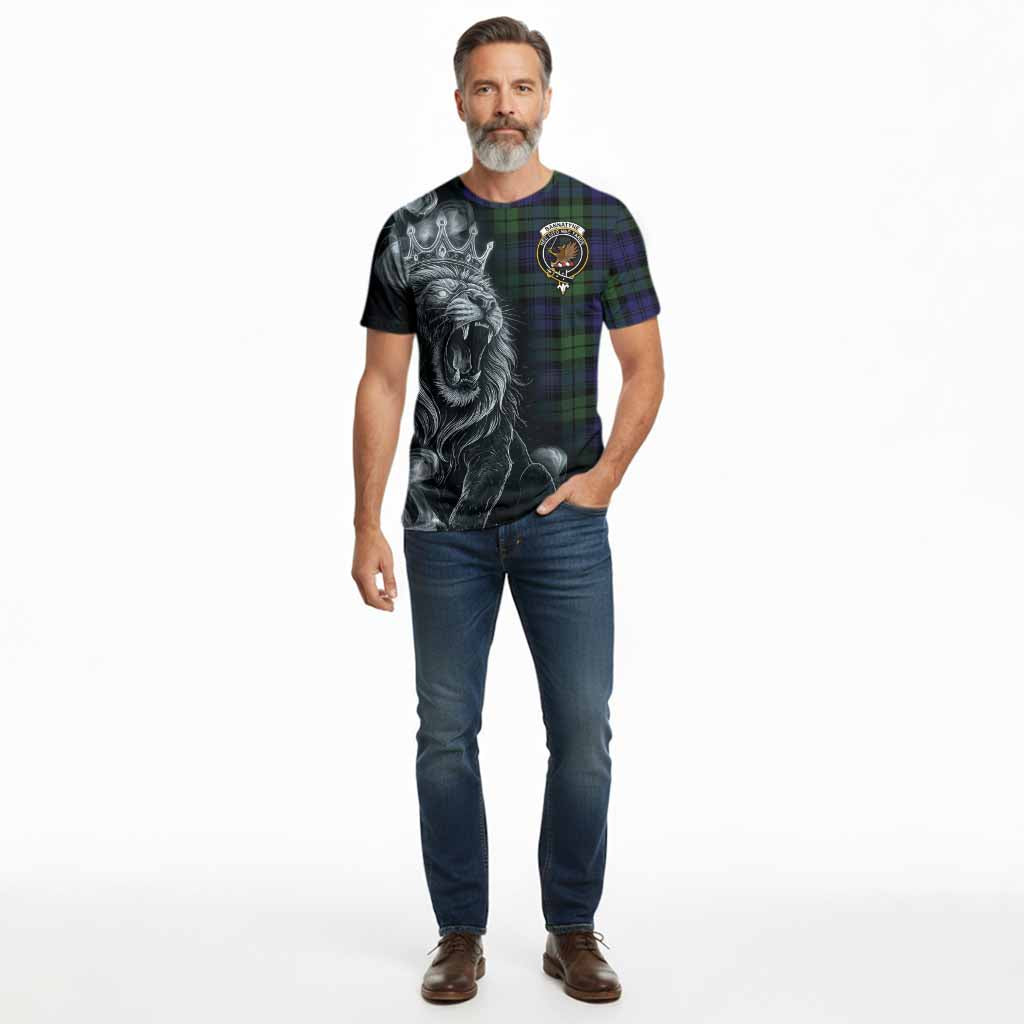 Bannatyne Tartan Cotton T-shirt Roaring Lion Heritage