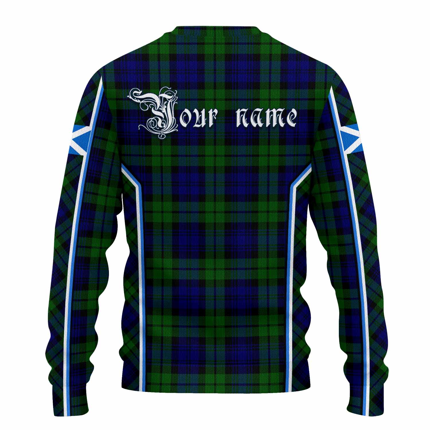 Bannatyne Tartan Crest Knitted Sweater Scotland Coat of Arm Flag Style - Tartan Vibes Clothing
