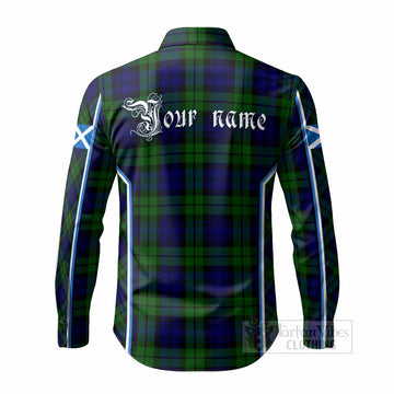 Bannatyne Tartan Crest Long Sleeve Button Shirts Scotland Coat of Arm Flag Style - Tartan Vibes Clothing