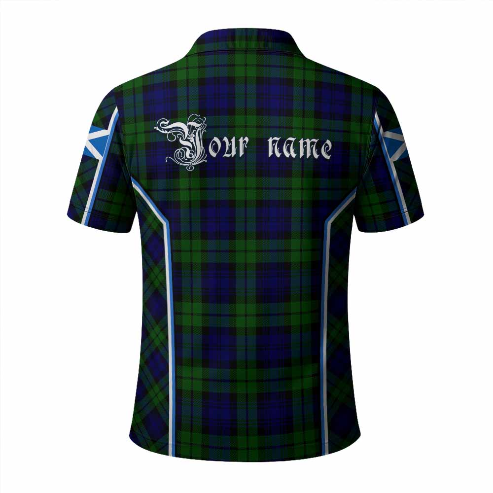 Bannatyne Tartan Crest Polo Shirt Scotland Coat of Arm Flag Style - Tartan Vibes Clothing