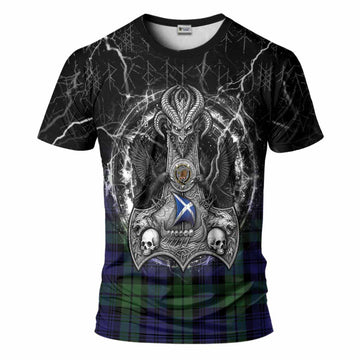 Bannatyne Tartan Crest T-Shirt Celtic Odin's Raven Legacy