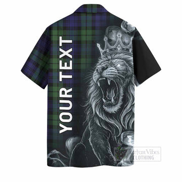 Bannatyne Tartan Hawaiian Shirt Roaring Lion Heritage