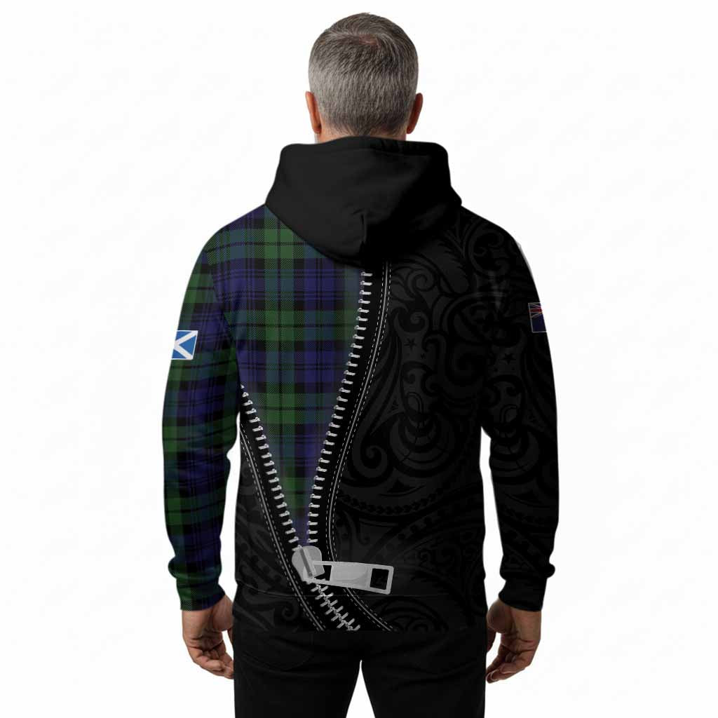 Bannatyne Tartan Hoodie New Zealand Pattern Unique Zipper Stylized
