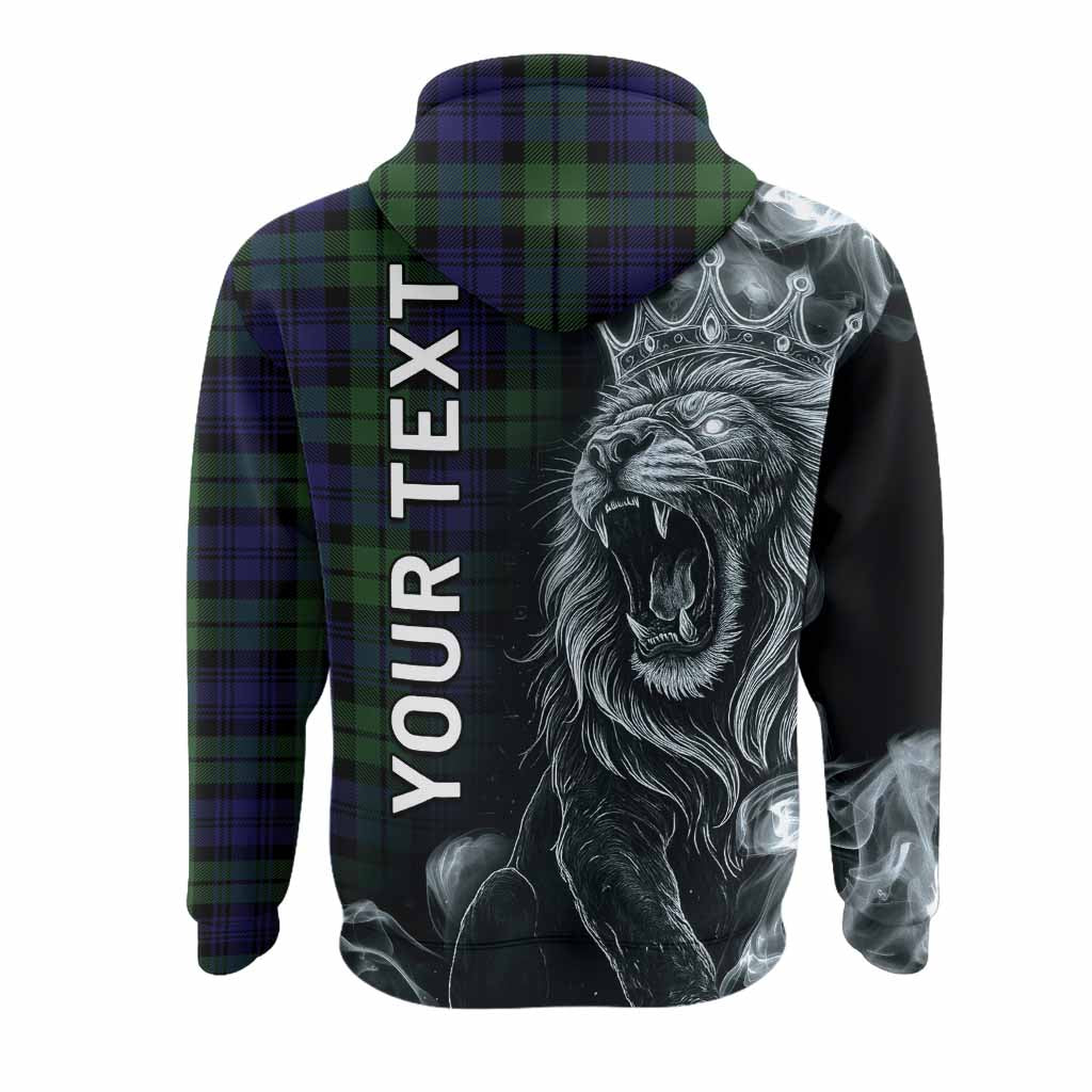 Bannatyne Tartan Hoodie Roaring Lion Heritage