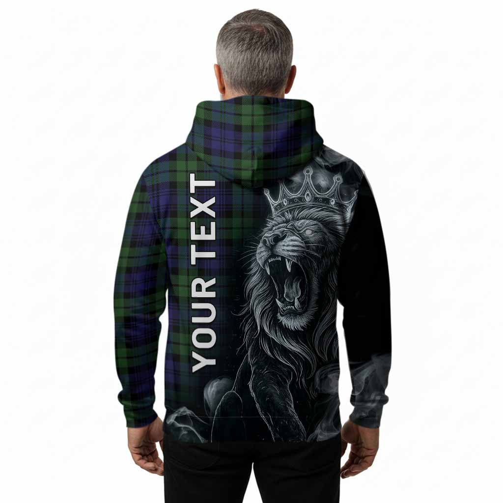 Bannatyne Tartan Hoodie Roaring Lion Heritage