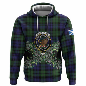 Bannatyne Tartan Hoodie Thistle Scottish Spirit