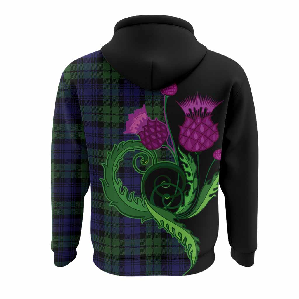 Bannatyne Tartan Hoodie Traditional Scottish Thistle