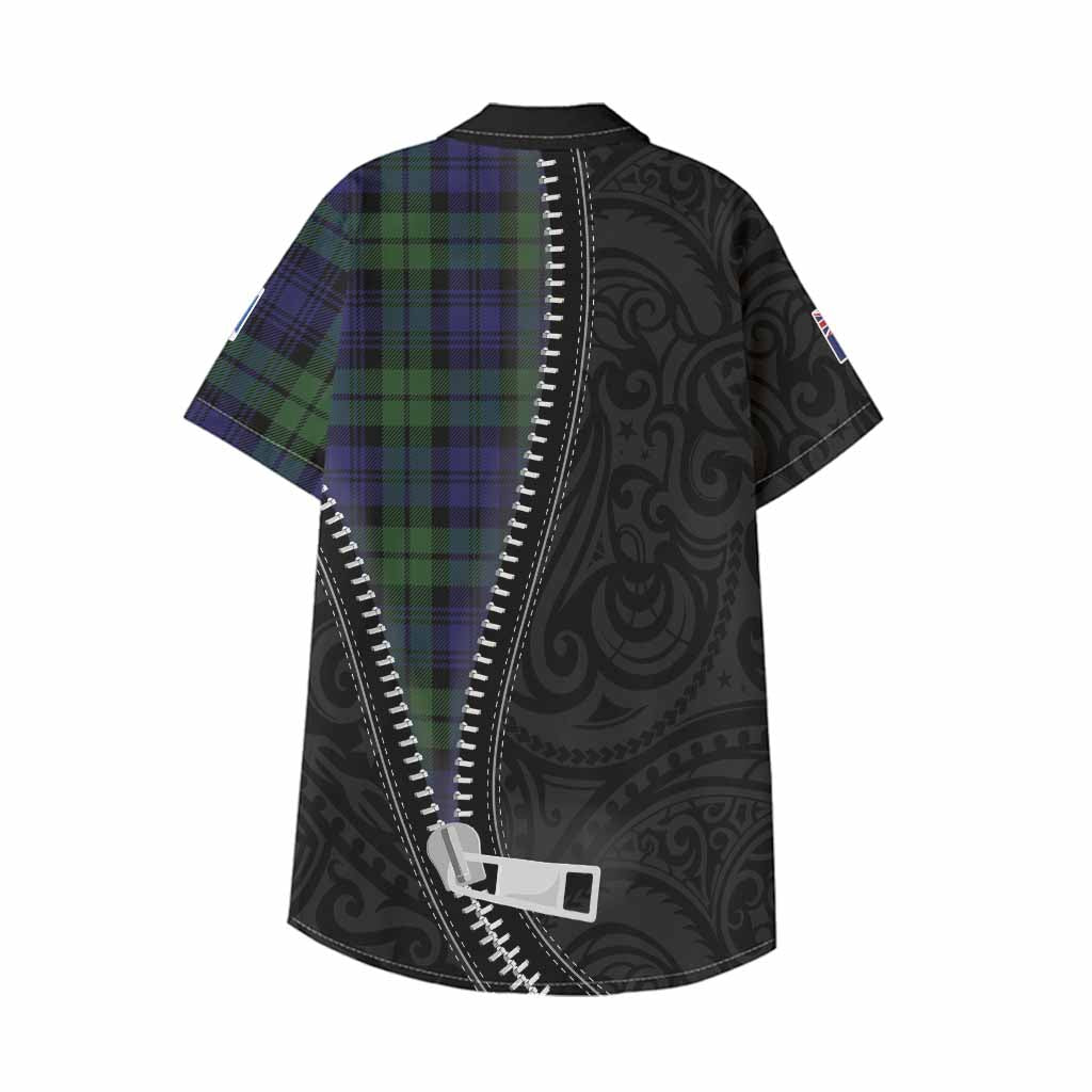 Bannatyne Tartan Kid Hawaiian Shirt New Zealand Pattern Unique Zipper Stylized