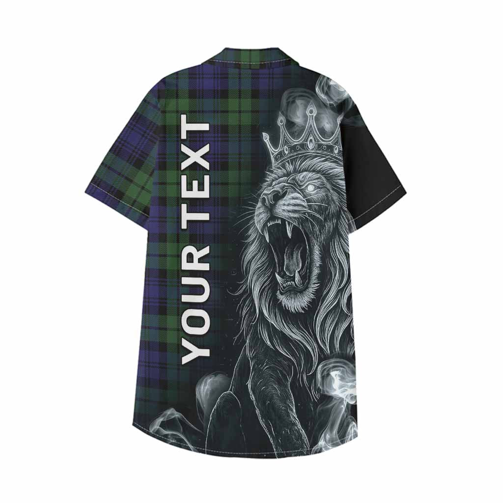 Bannatyne Tartan Kid Hawaiian Shirt Roaring Lion Heritage