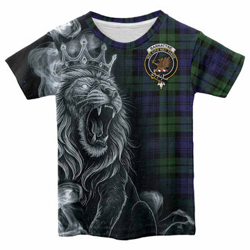 Bannatyne Tartan Kid T-shirt Roaring Lion Heritage