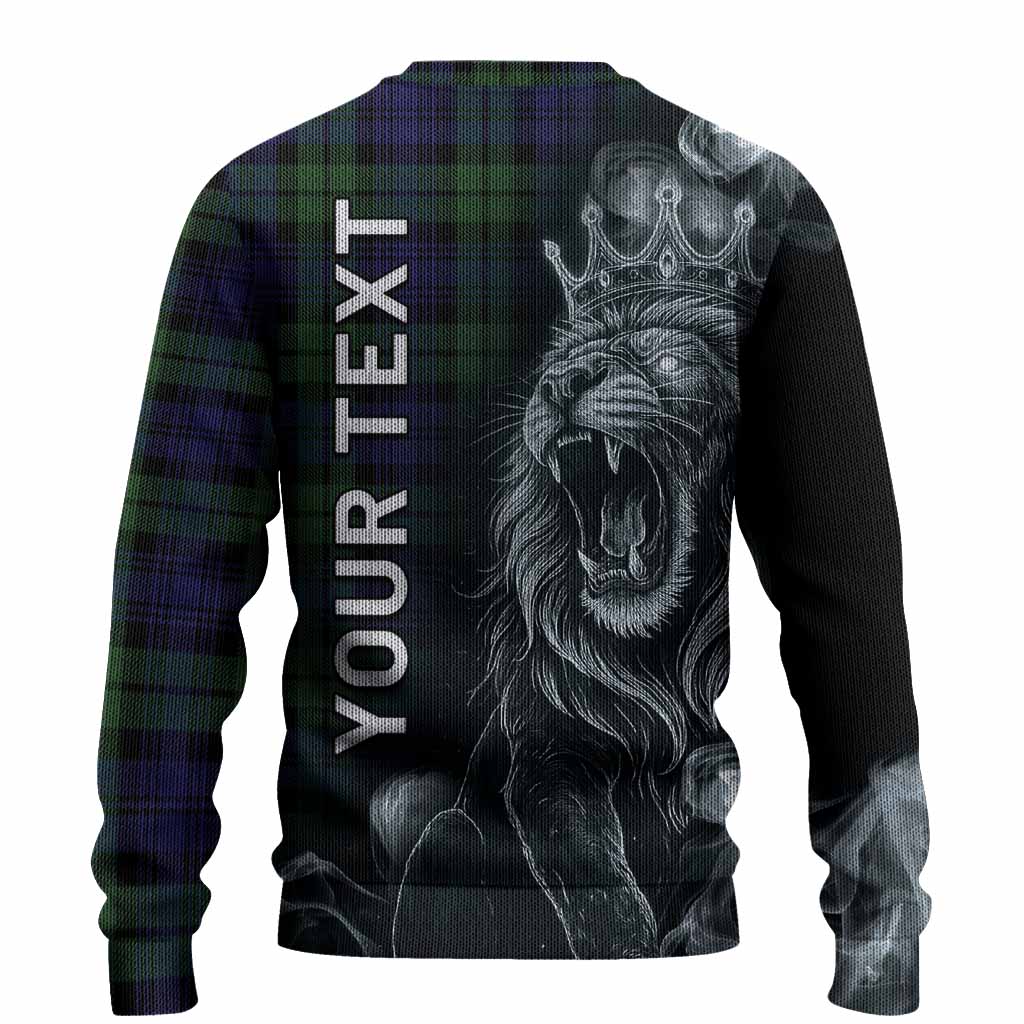 Bannatyne Tartan Knitted Sweater Roaring Lion Heritage