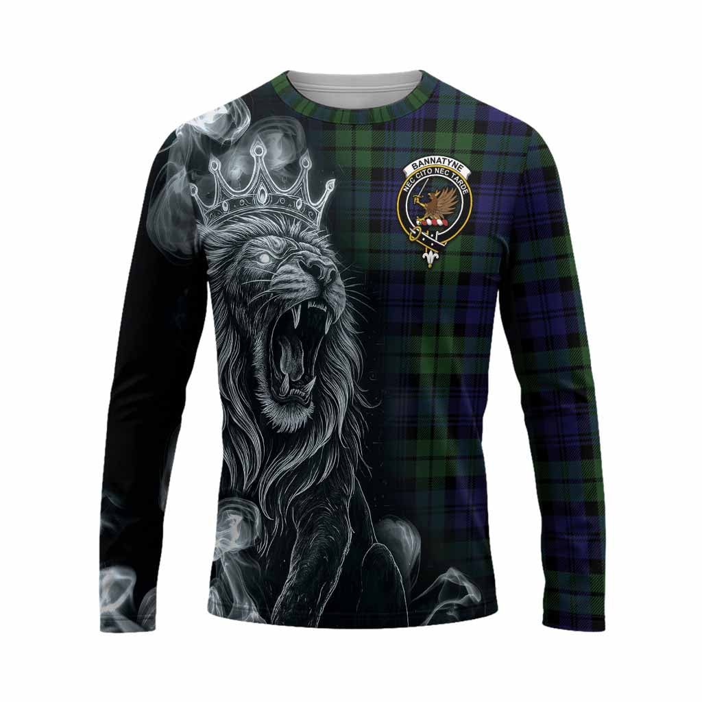 Bannatyne Tartan Long Sleeve T-Shirt Roaring Lion Heritage