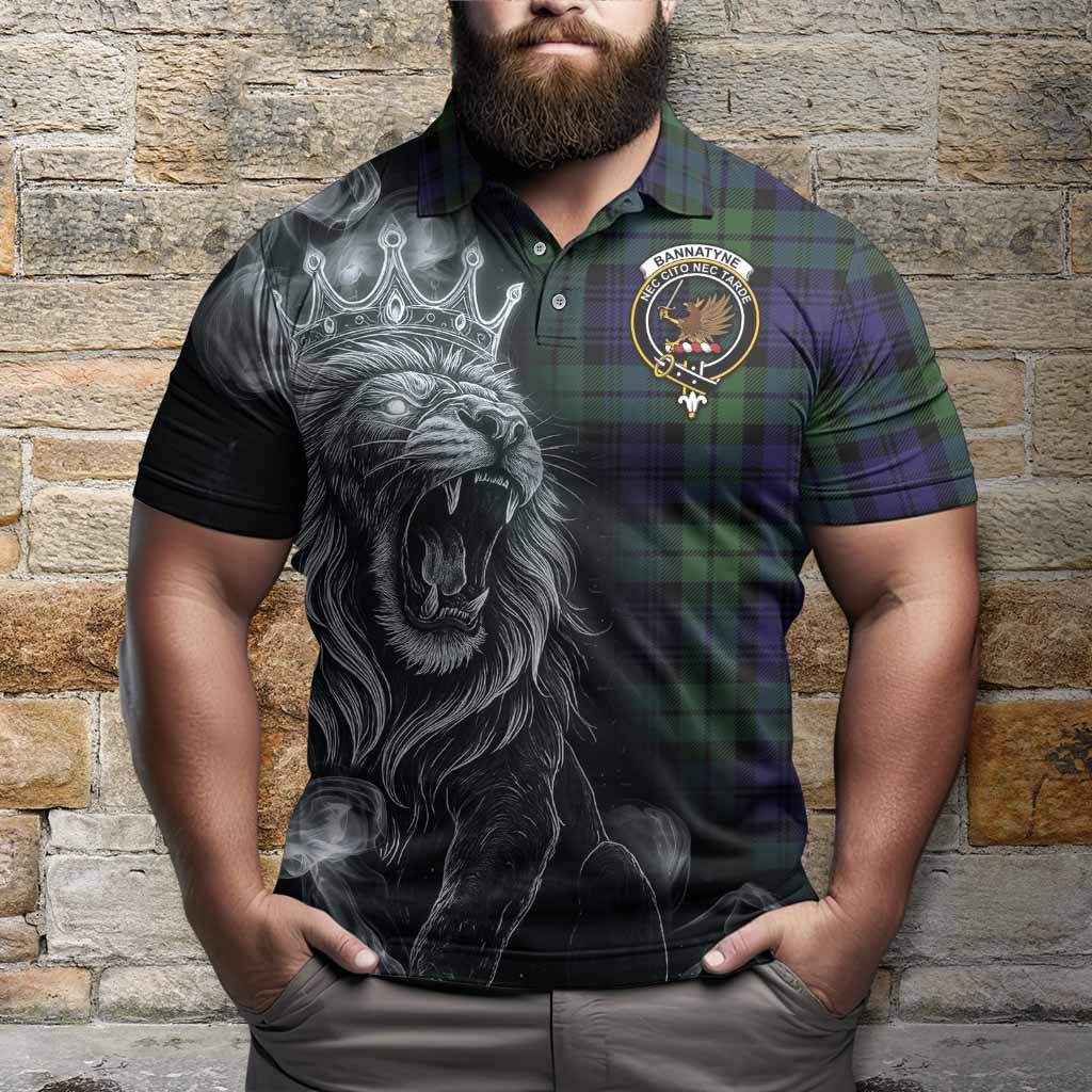Bannatyne Tartan Polo Shirt Roaring Lion Heritage