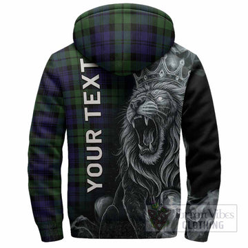 Bannatyne Tartan Sherpa Hoodie Roaring Lion Heritage