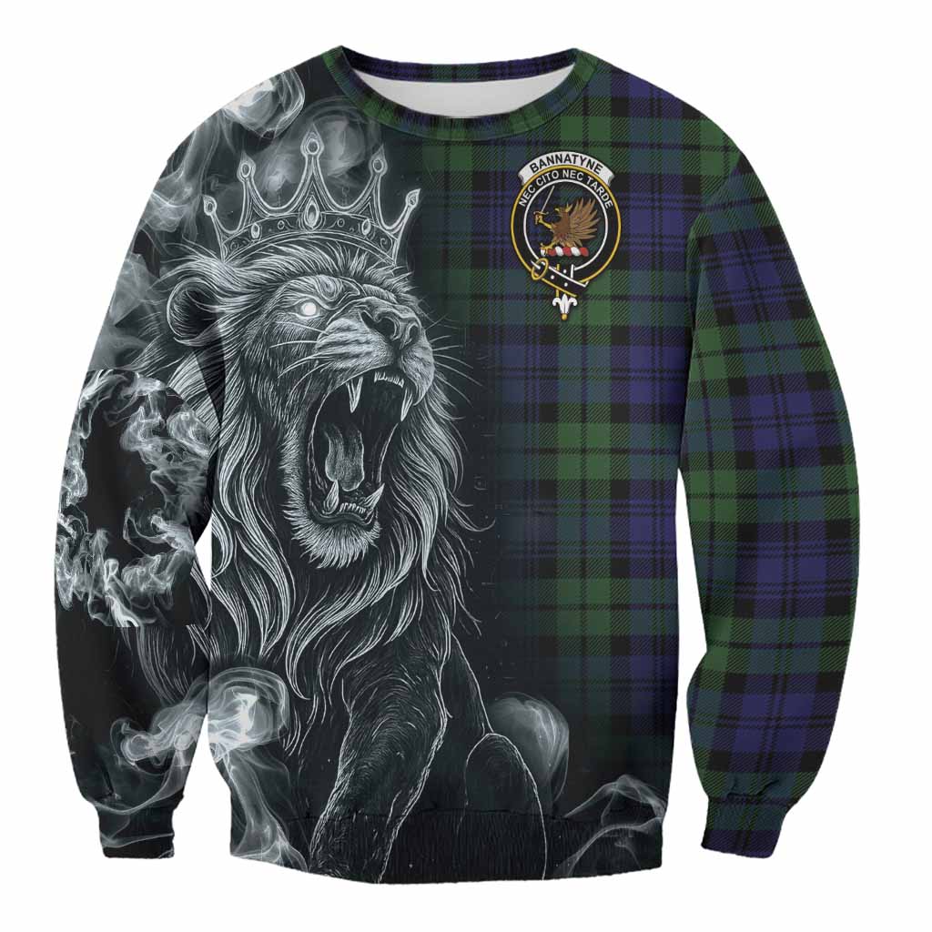 Bannatyne Tartan Sweatshirt Roaring Lion Heritage