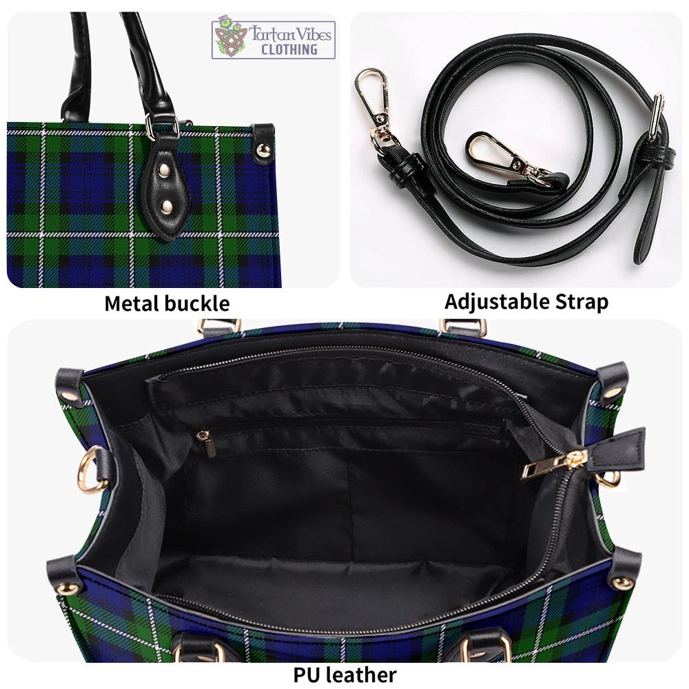 Bannerman Tartan Luxury Leather Handbags - Tartan Vibes Clothing