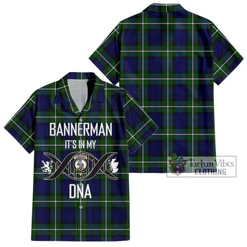 Bannerman Tartan Hawaiian Shirt with Family Crest DNA In Me Style Kid - Tartan Vibes Clothing