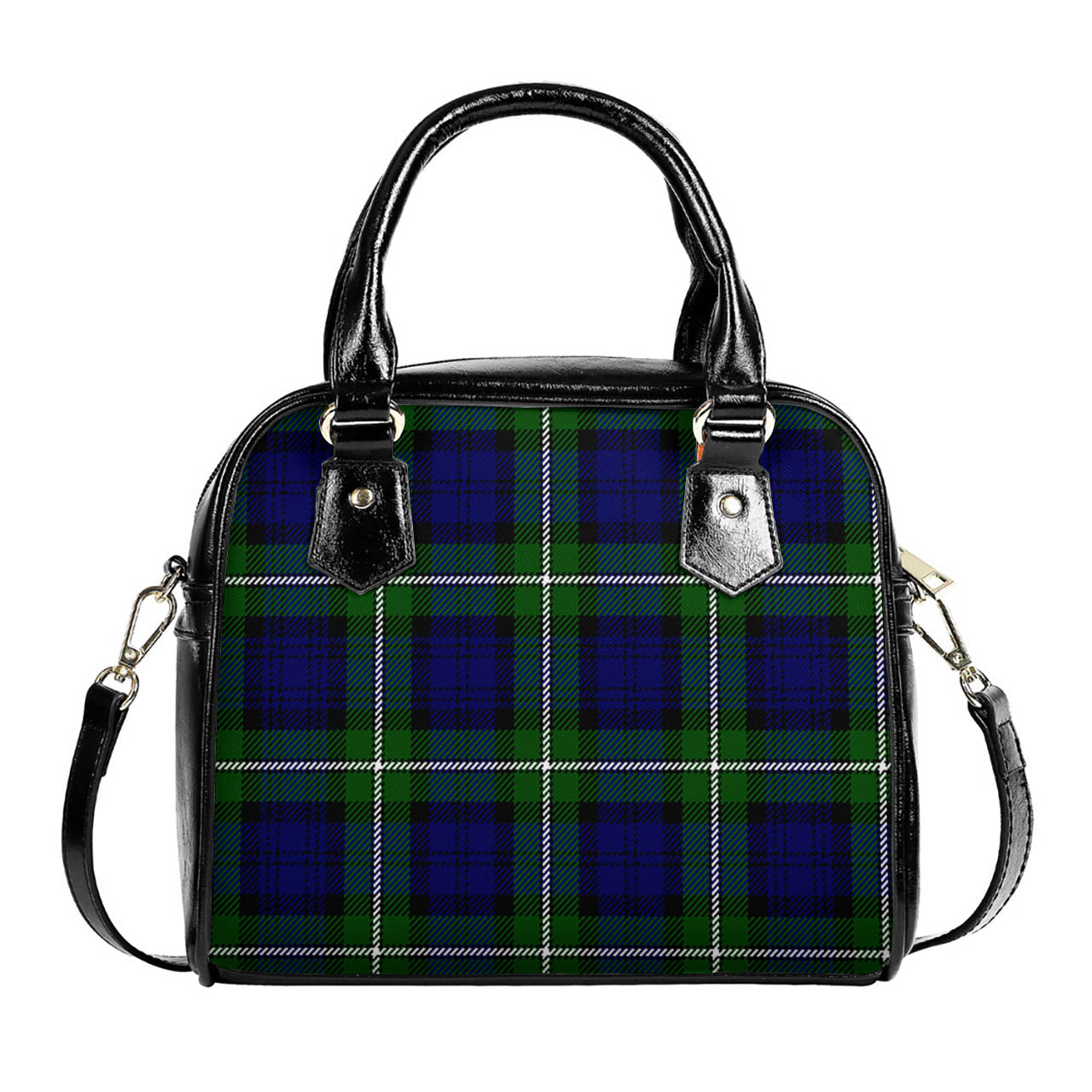 Bannerman Tartan Shoulder Handbags One Size 9*21*24 cm (3.54*8.27*9.45 inches) - Tartan Vibes Clothing