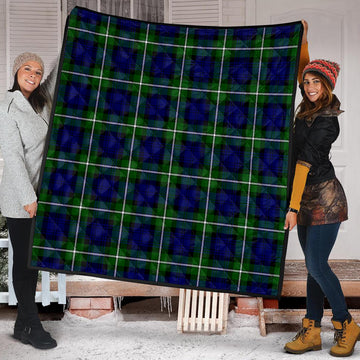 Bannerman Tartan Quilt Super King Quilt 91" x 110" - Tartan Vibes Clothing