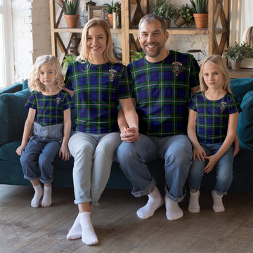 Bannerman Tartan T-Shirt with Family Crest Kid's Shirt - Tartan Vibes Clothing