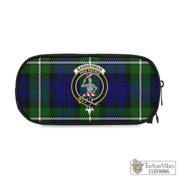 Bannerman Tartan Pen and Pencil Case with Family Crest One Size 4.13*8.74 inch - Tartan Vibes Clothing