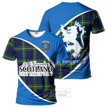Bannerman Family Crest Tartan T-Shirt Celebrate Saint Andrew's Day in Style Kid's Shirt - Tartan Vibes Clothing