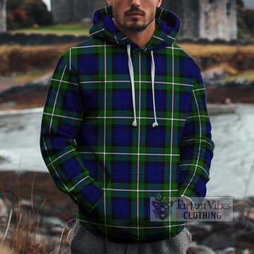 Bannerman Tartan Cotton Hoodie Zip Hoodie - Tartan Vibes Clothing