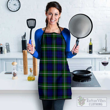 Bannerman Tartan Apron Black S 38x47 cm - Tartan Vibes Clothing