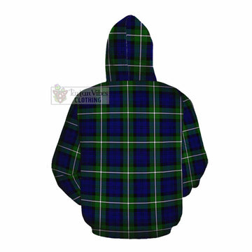 Bannerman Tartan Cotton Hoodie with Family Crest DNA In Me Style Pullover Hoodie - Tartan Vibes Clothing