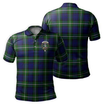 Bannerman Tartan Men's Polo Shirt with Family Crest