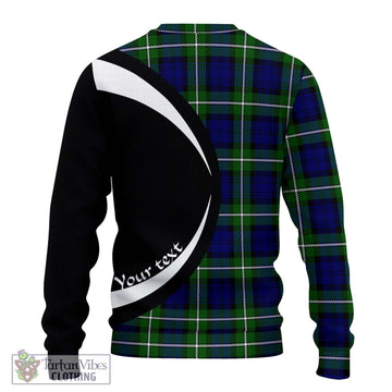 Bannerman Tartan Ugly Sweater with Family Crest Circle Style - Tartan Vibes Clothing