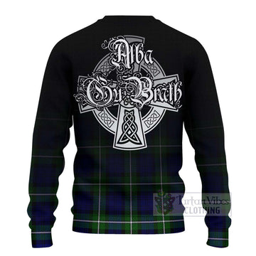 Bannerman Tartan Ugly Sweater Featuring Alba Gu Brath Family Crest Celtic Inspired - Tartan Vibes Clothing