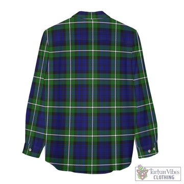 Bannerman Tartan Women's Casual Shirt with Family Crest - Tartan Vibes Clothing