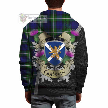 Bannerman Tartan Family Crest Hoodie Lion Rampant Royal Thistle Shield Celtic Inspired - Tartan Vibes Clothing