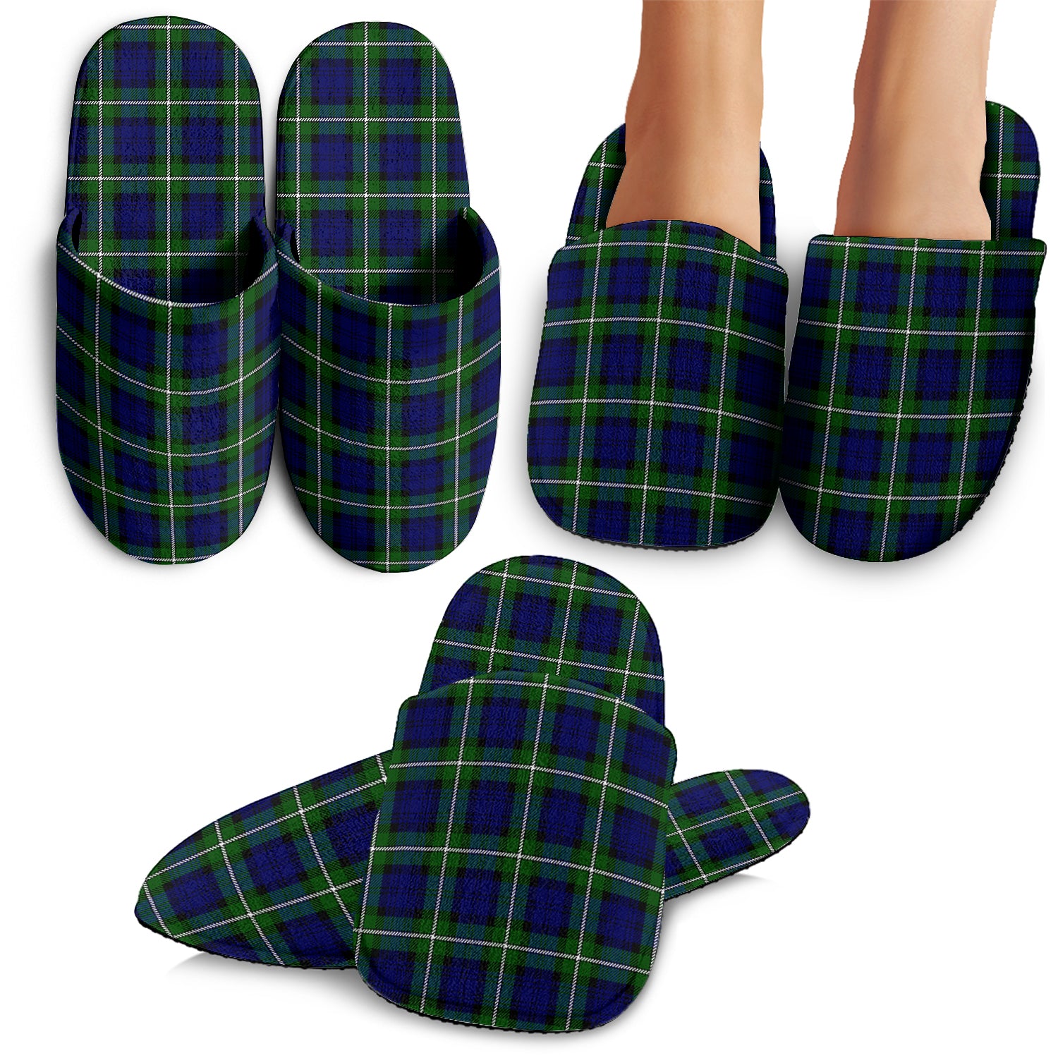 Bannerman Tartan Home Slippers - Tartan Vibes Clothing