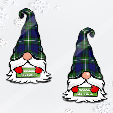 Bannerman Gnome Christmas Ornament with His Tartan Christmas Hat - Tartan Vibes Clothing